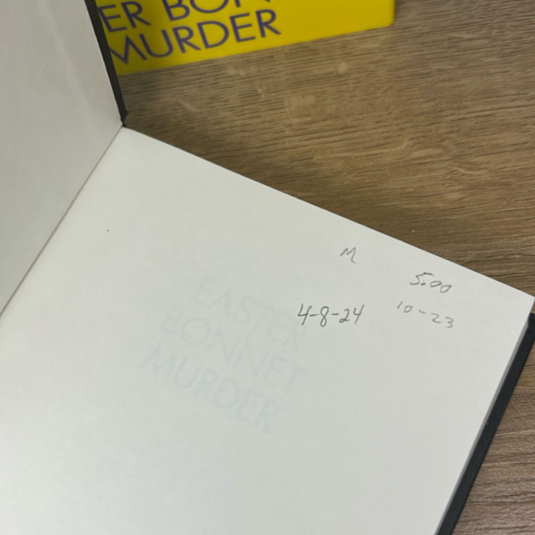 Easter Bonnet Murder