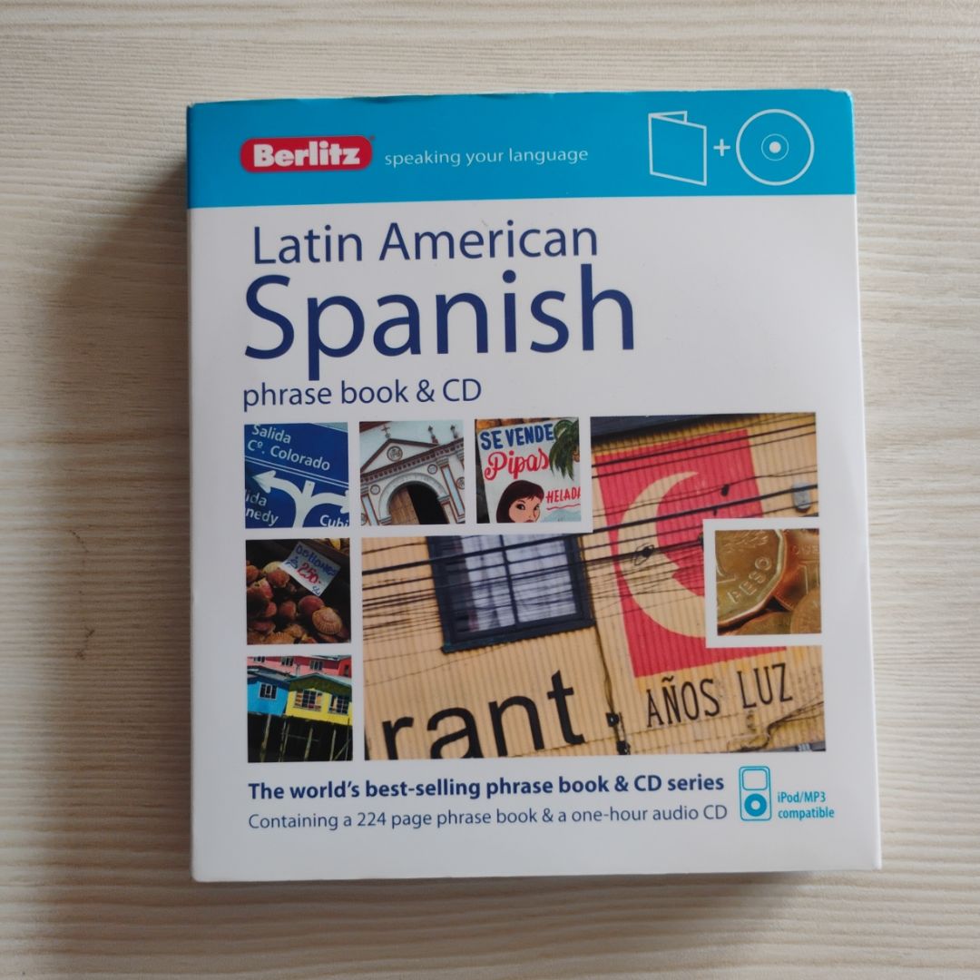 Latin American Spanish - Berlitz Phrase Book and CD