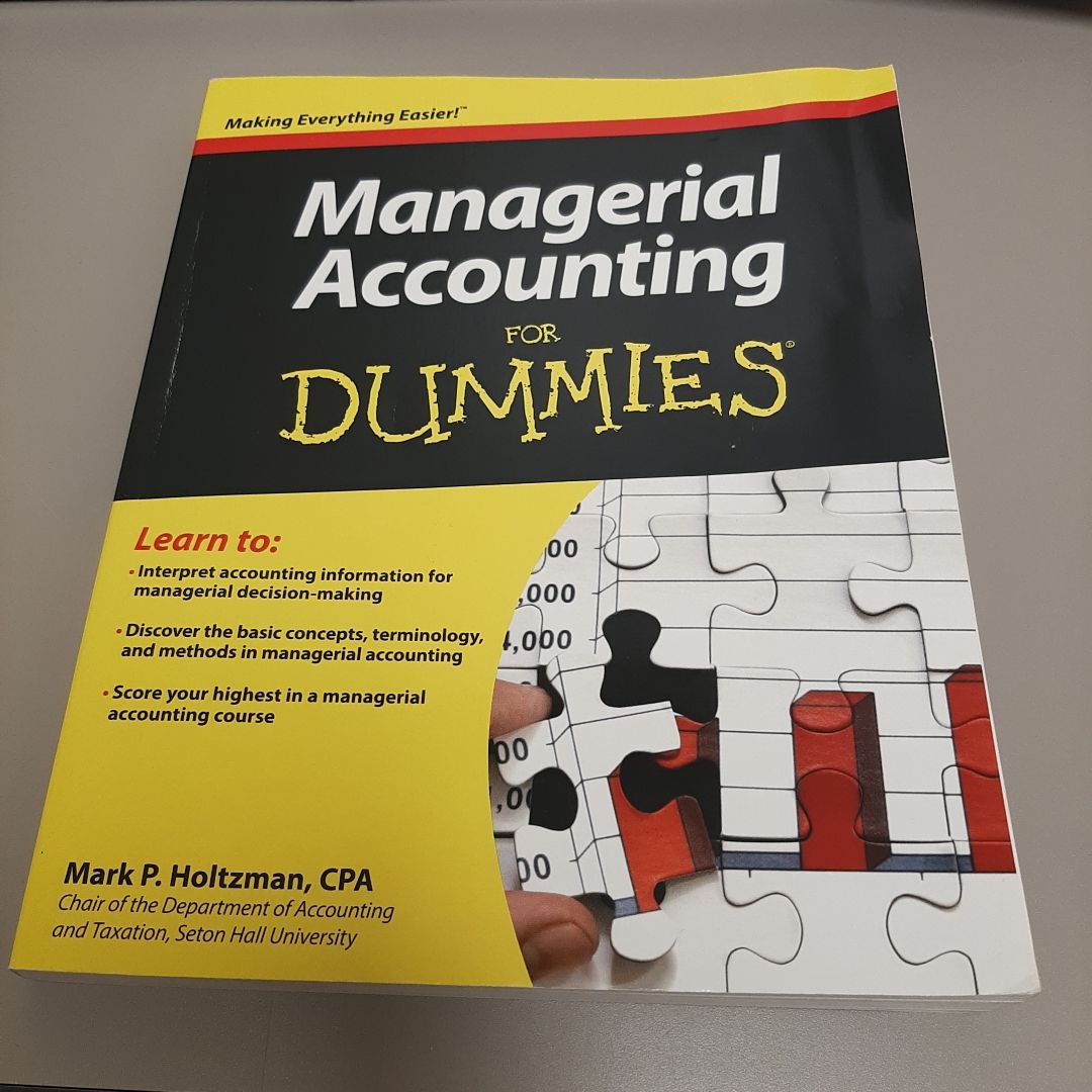 Managerial Accounting for Dummies