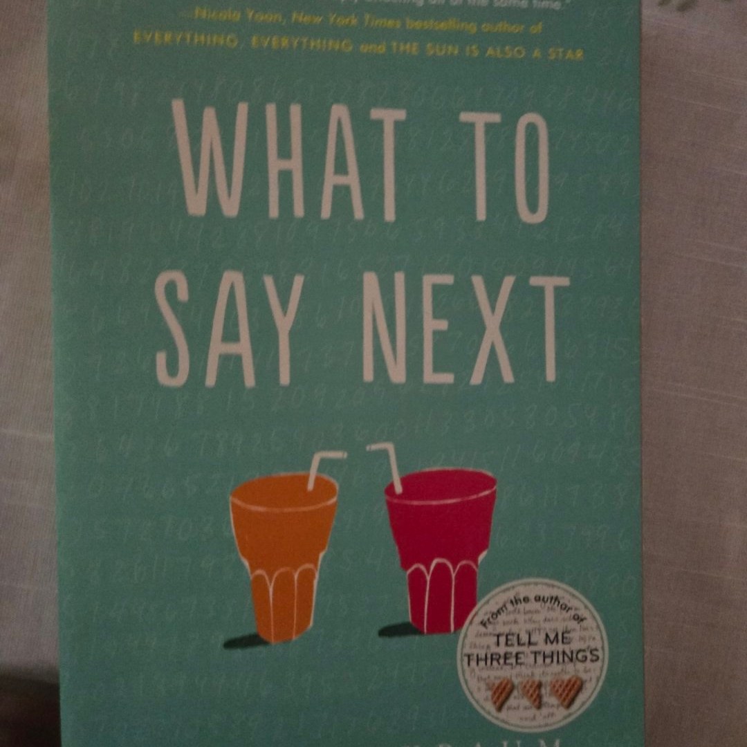 What to Say Next