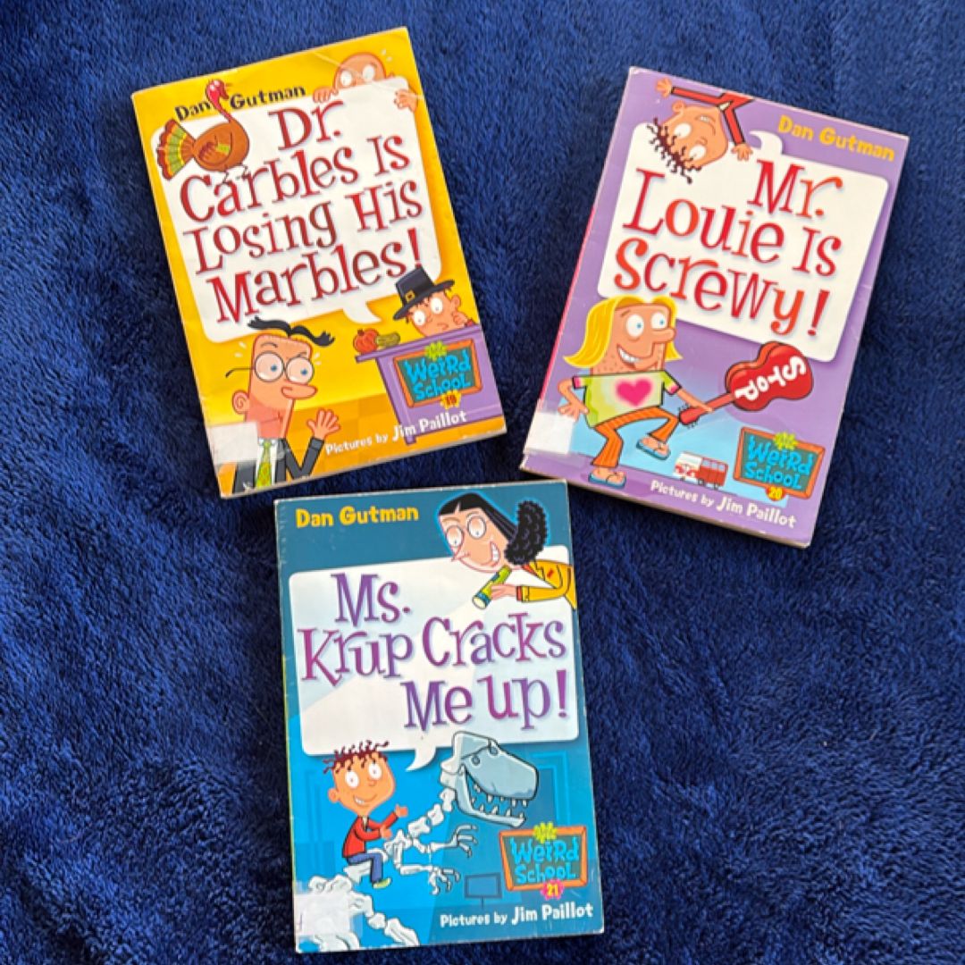 My Weird School Books #19–21 Bundle | Dan Gutman Chapter Books