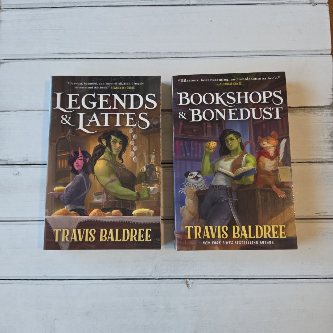 Legends and Lattes and Bookshops and bonedust
