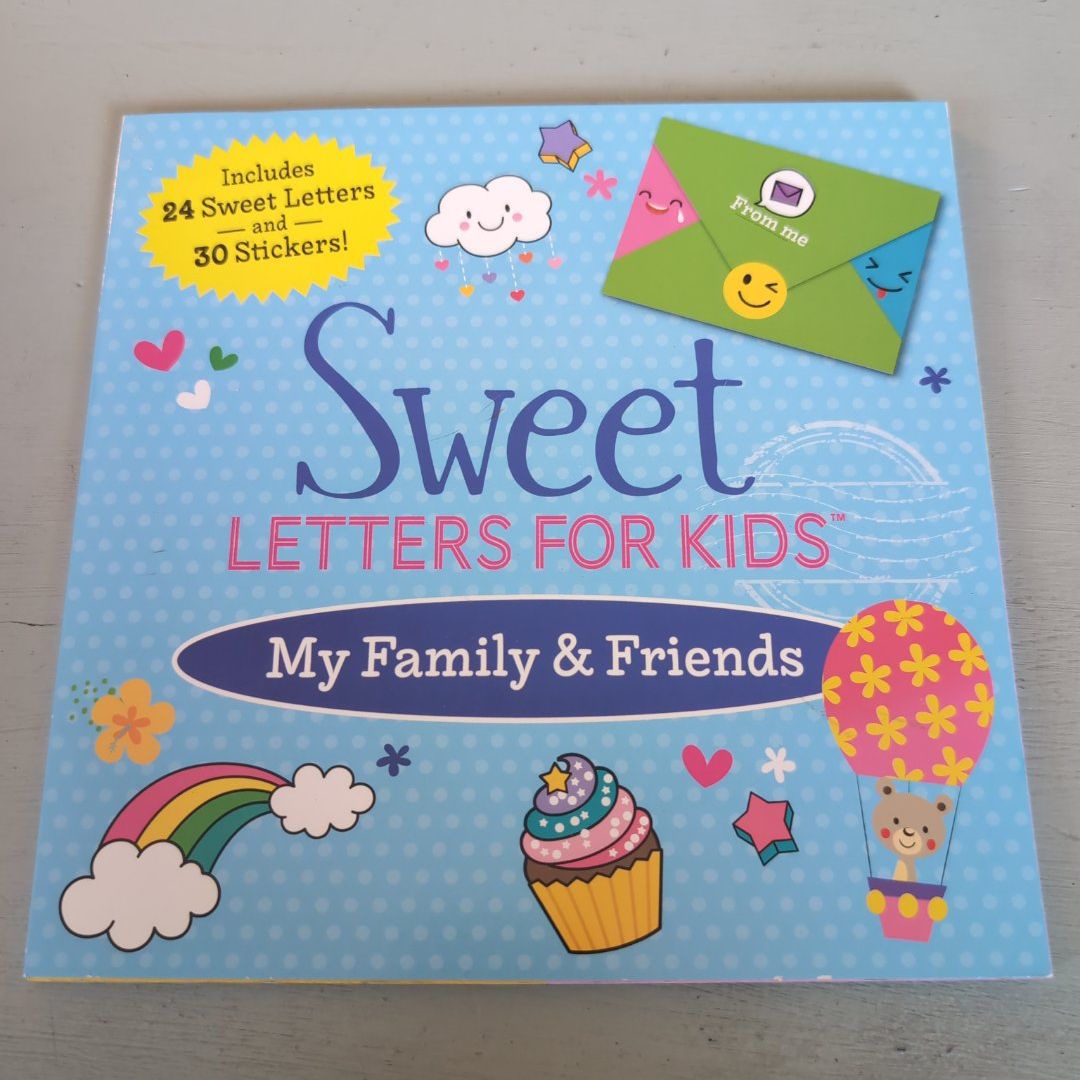 Sweet Letters for Kids My Family & Friends