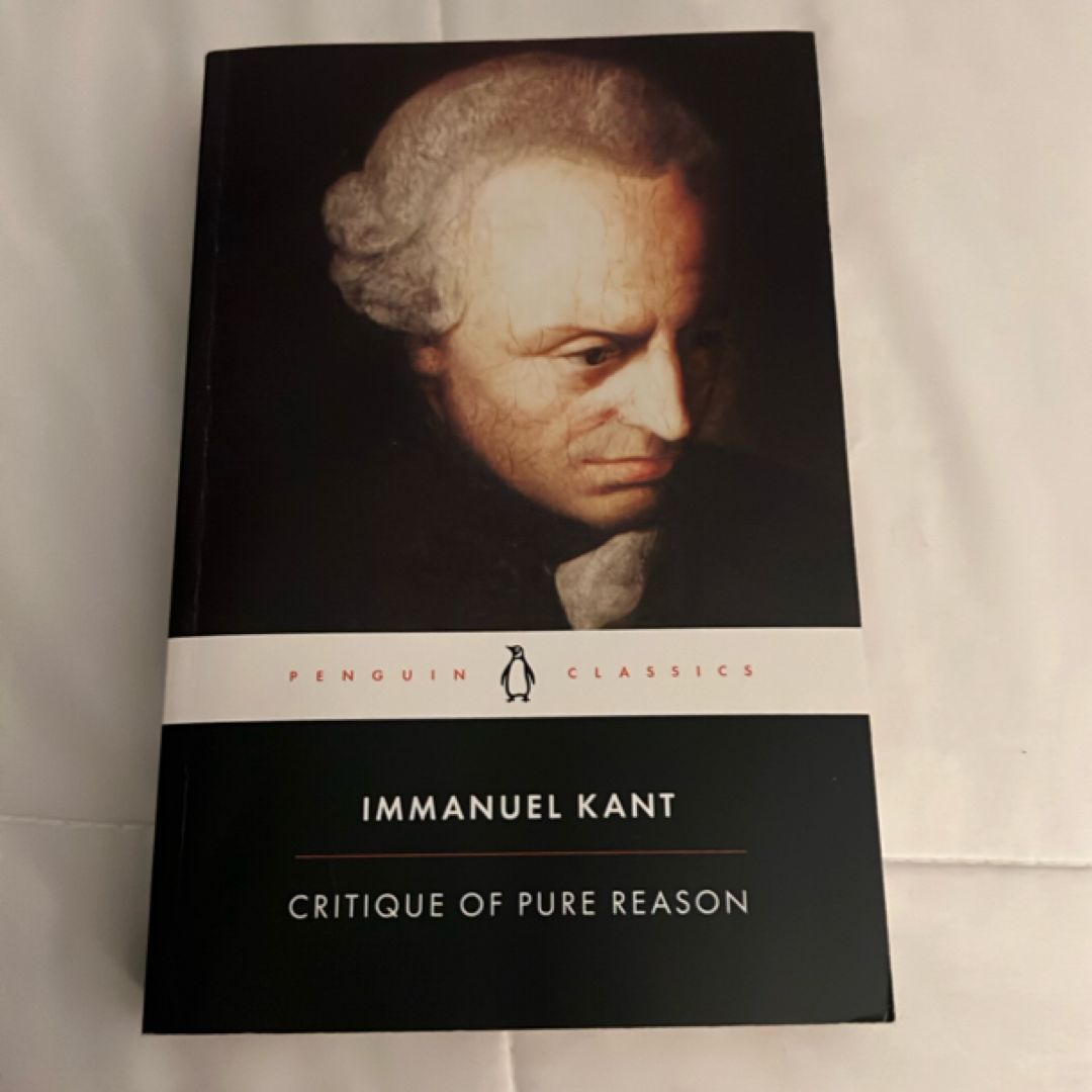 Critique of Pure Reason
