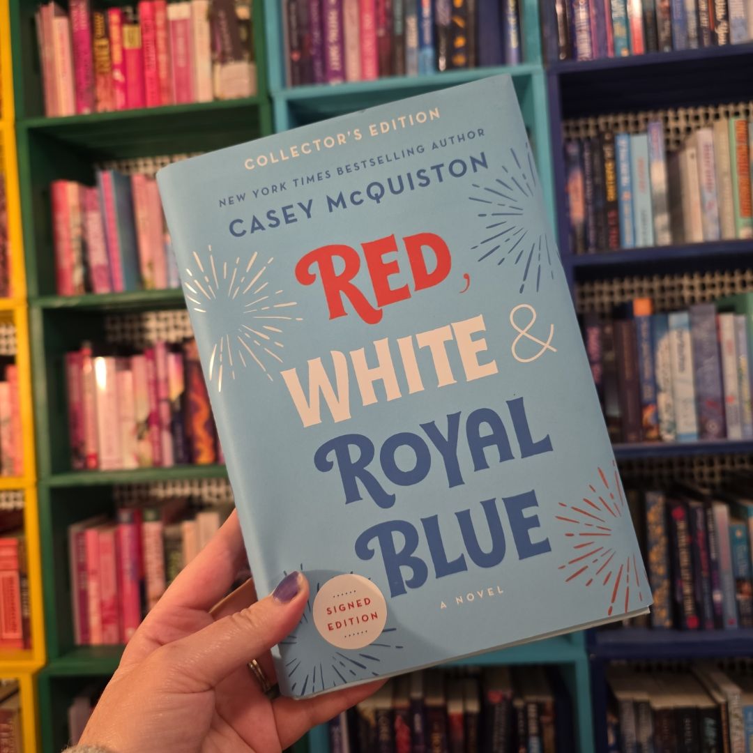 Red, White and Royal Blue *signed*