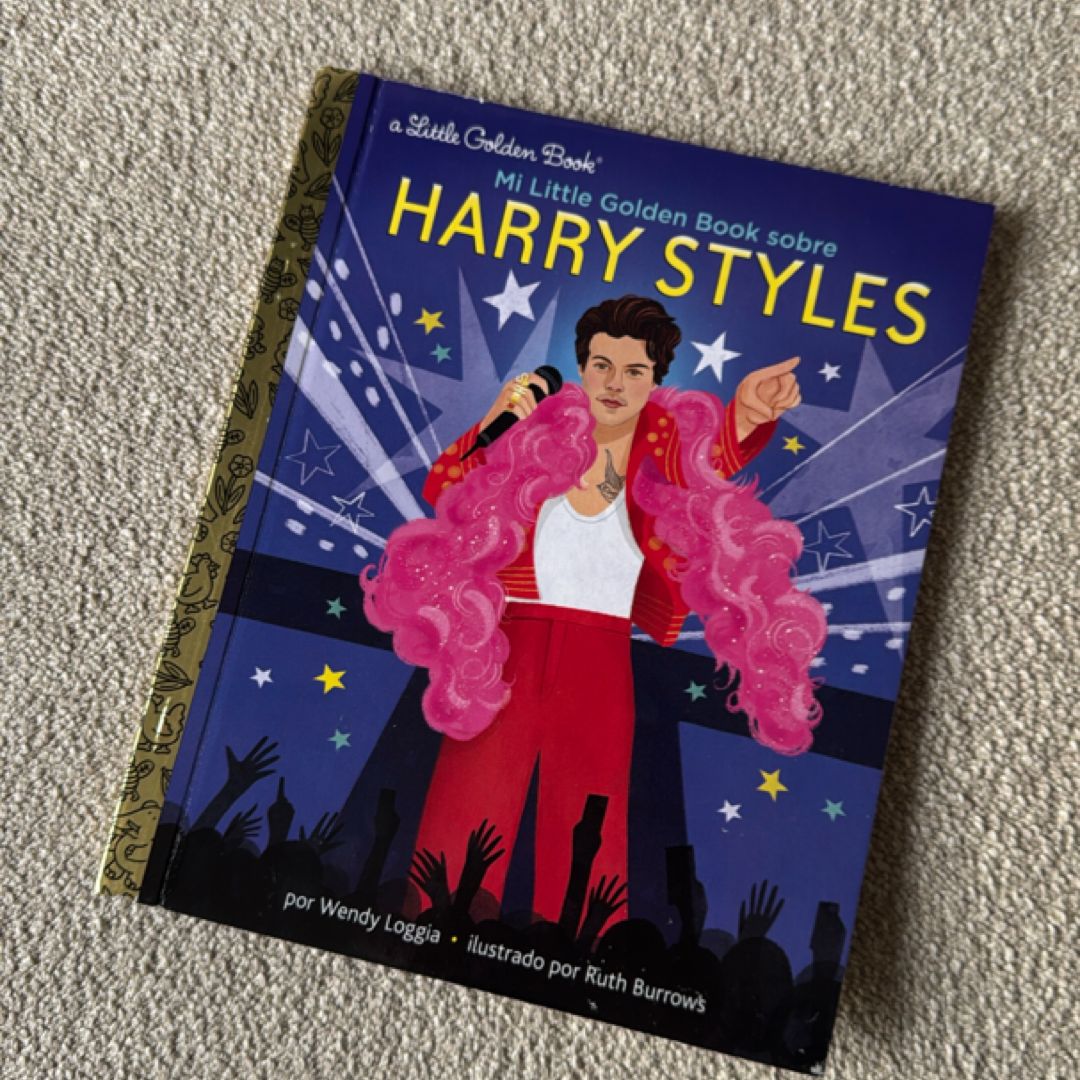 Mi Little Golden Book Sobre Harry Styles (My Little Golden Book about Harry Styles Spanish Edition)
