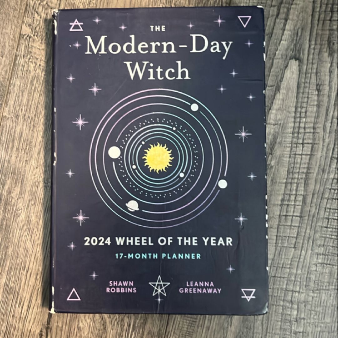 Modern-Day Witch 2024 Wheel of the Year 17-Month Planner