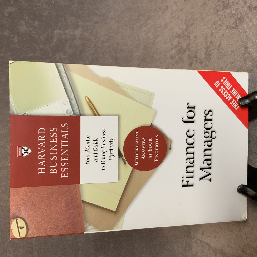 Finance for Managers