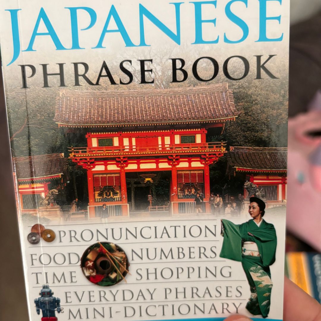Eyewitness Travel Guides: Japanese Phrase Book