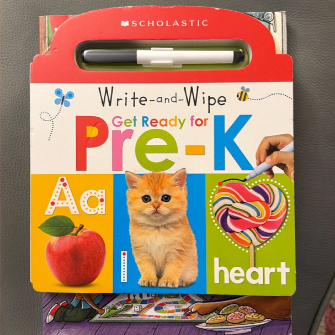 Write and Wipe Get Ready for Pre-K: Scholastic Early Learners (Write and Wipe)