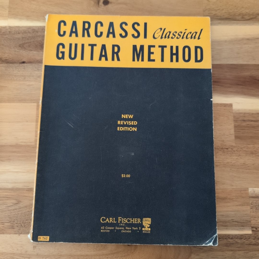 Carcassi Classical Guitar Method 