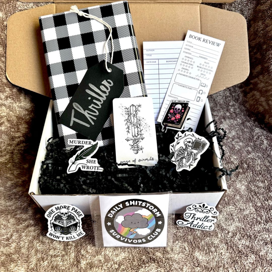 Mystery Thriller *themed* Blind Date with a Book Box