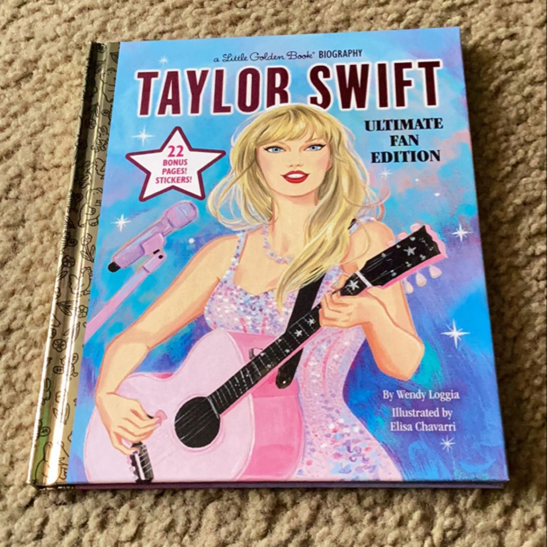 Taylor Swift Ultimate Fan Edition Little Golden Book Biography