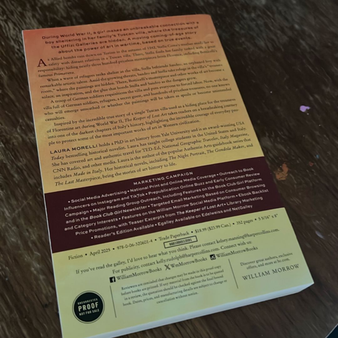 The Keeper of Lost Art