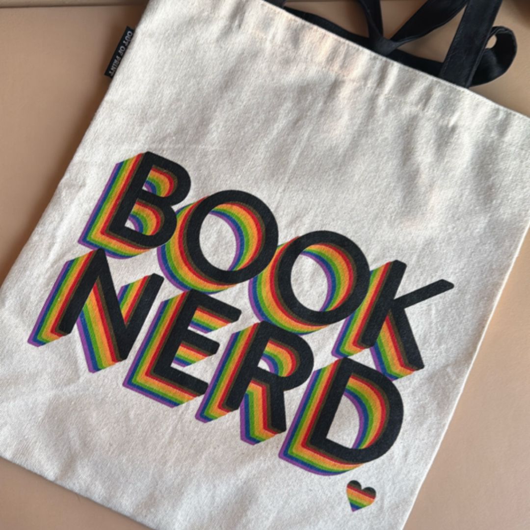 Book nerd tote