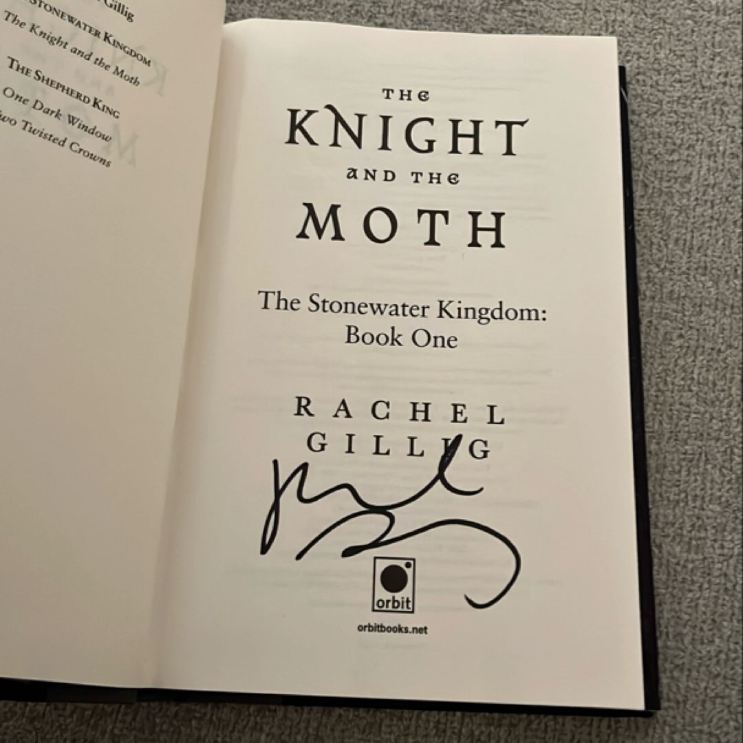 *Signed* The Knight and the Moth