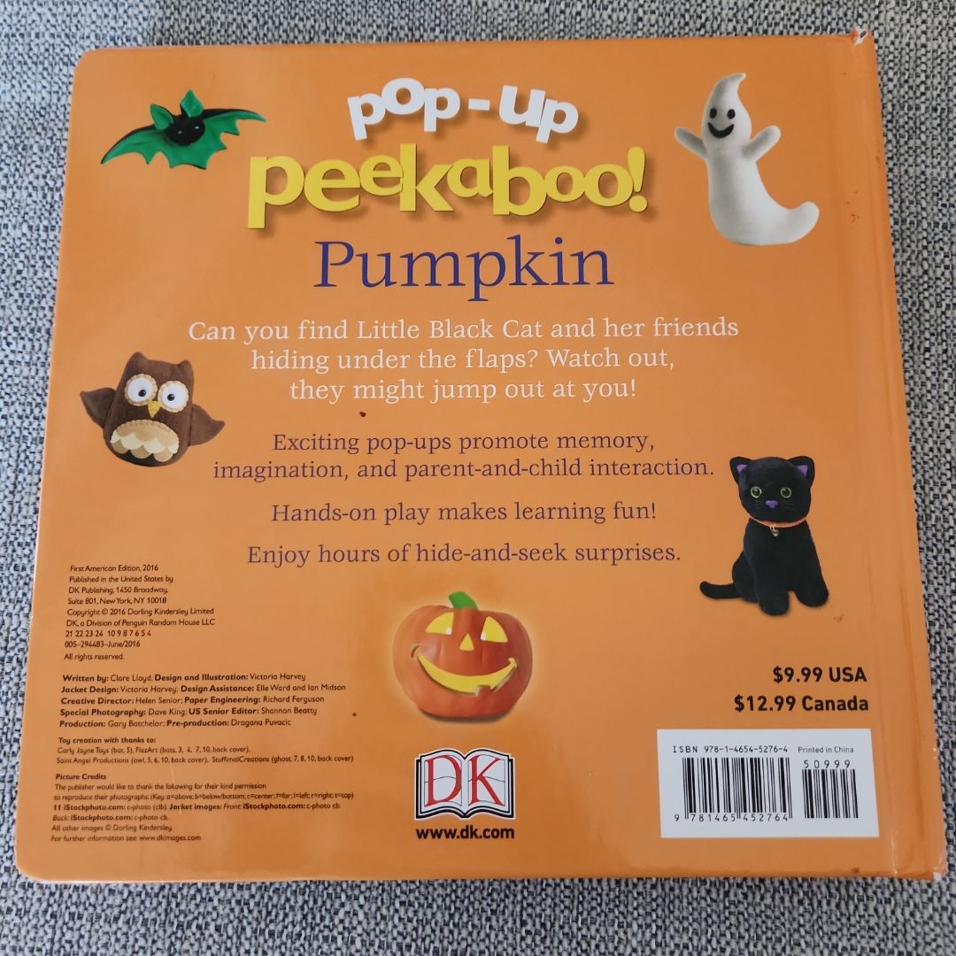 Pop-Up Peekaboo! Pumpkin