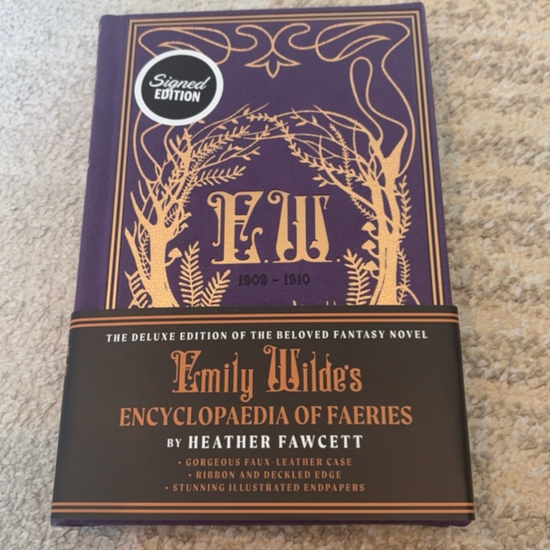 Emily Wilde's Encyclopaedia of Faeries (Deluxe Edition)