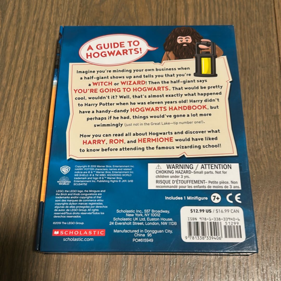LEGO Harry Potter Hogwarts Handbook with Hermione Minifigure
