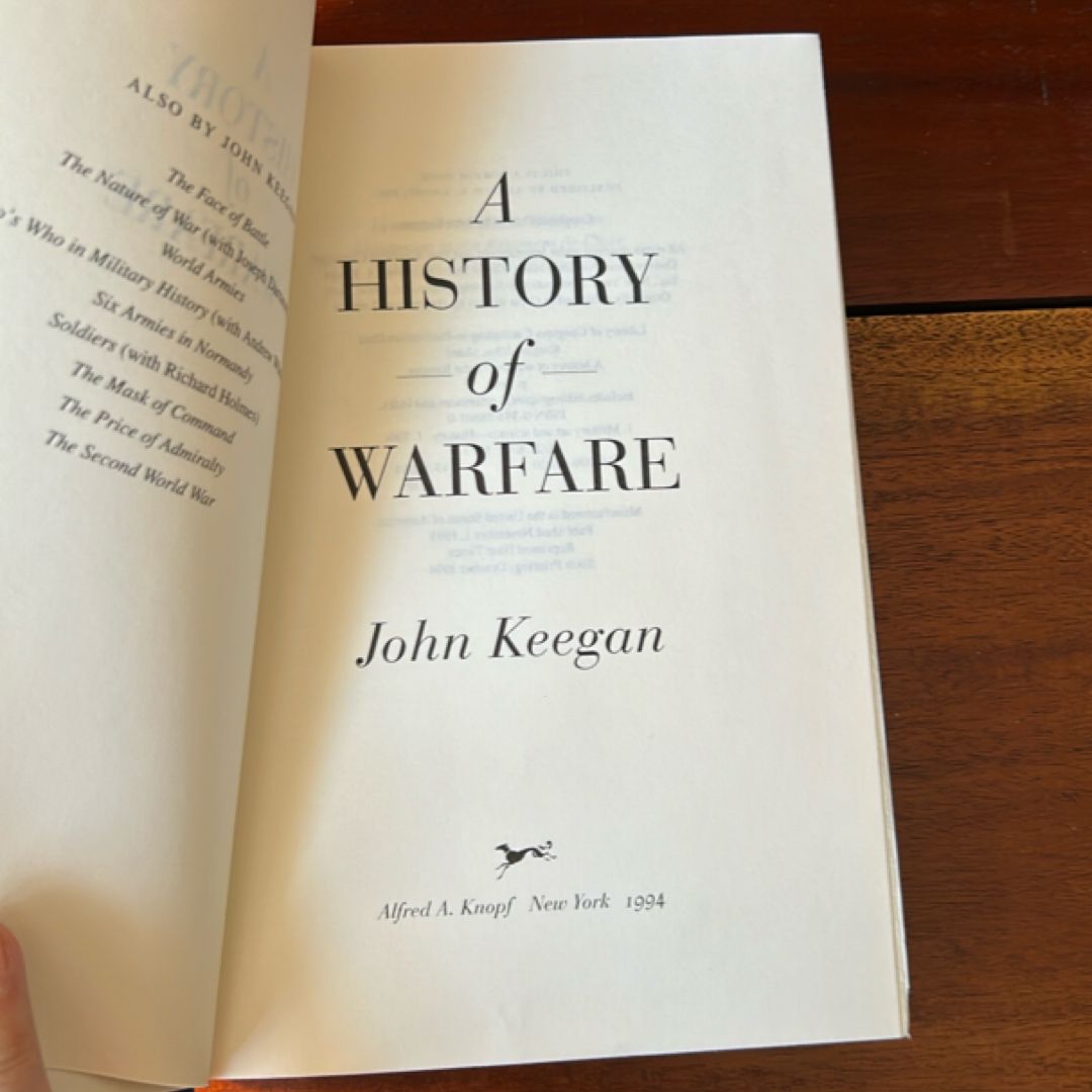 A History of Warfare (6th Print)