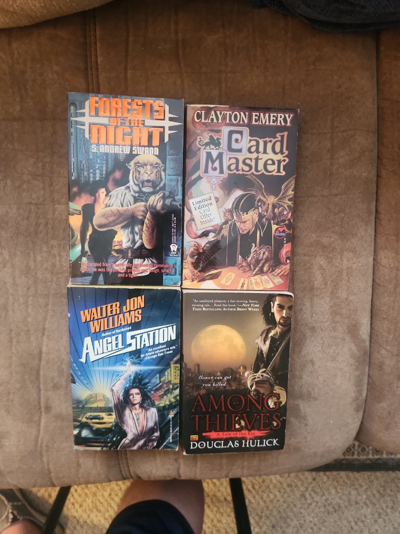 Fantasy Sci-Fi Lot of 6 Paperback Books Set #4