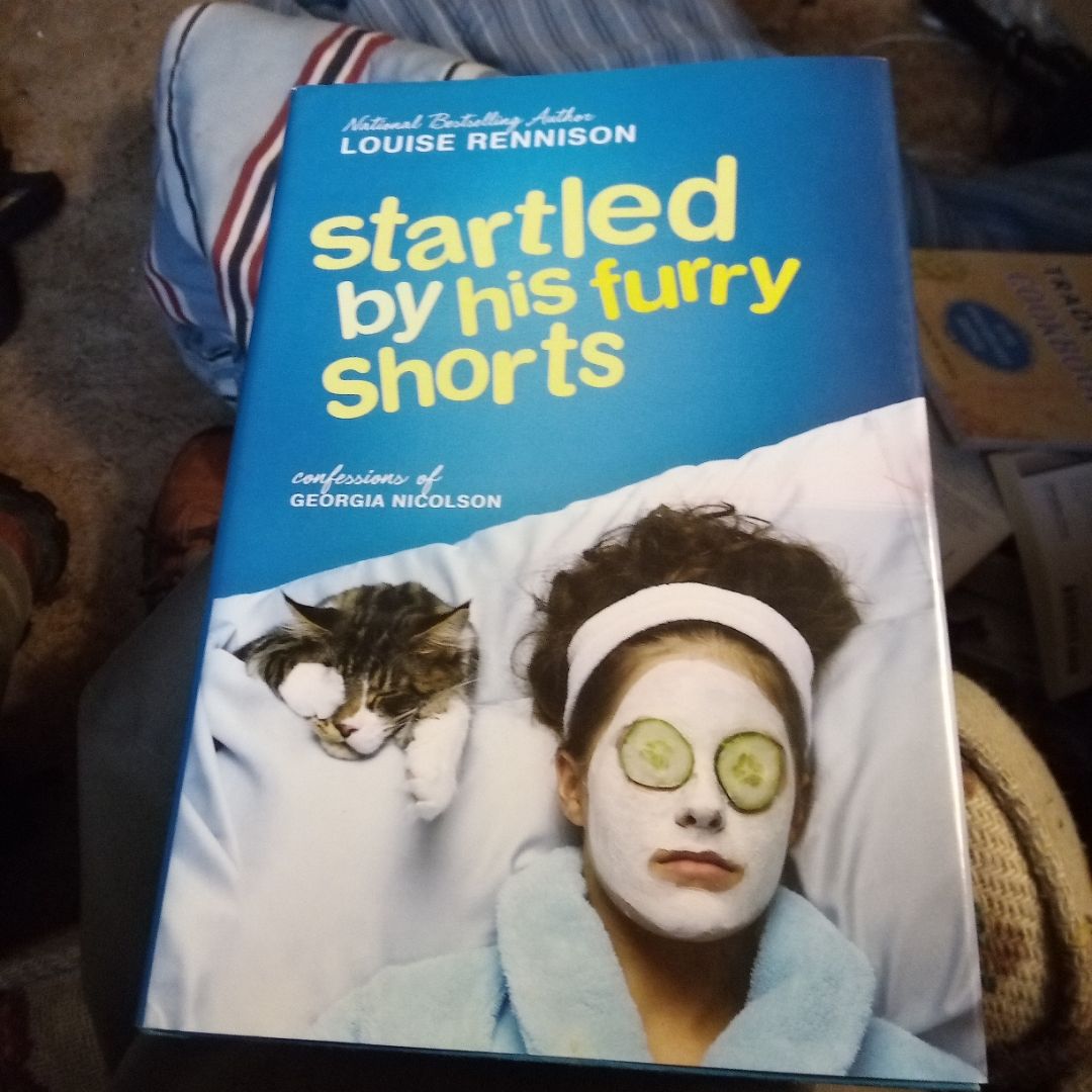 Startled by His Furry Shorts