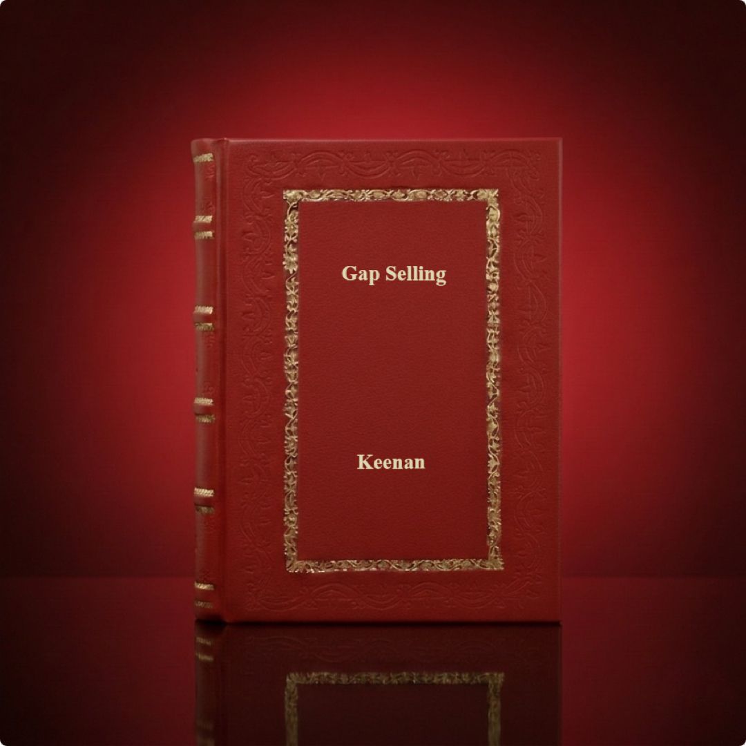 Gap Selling: Getting the Customer to Yes by Keenan Leather Bound Edition