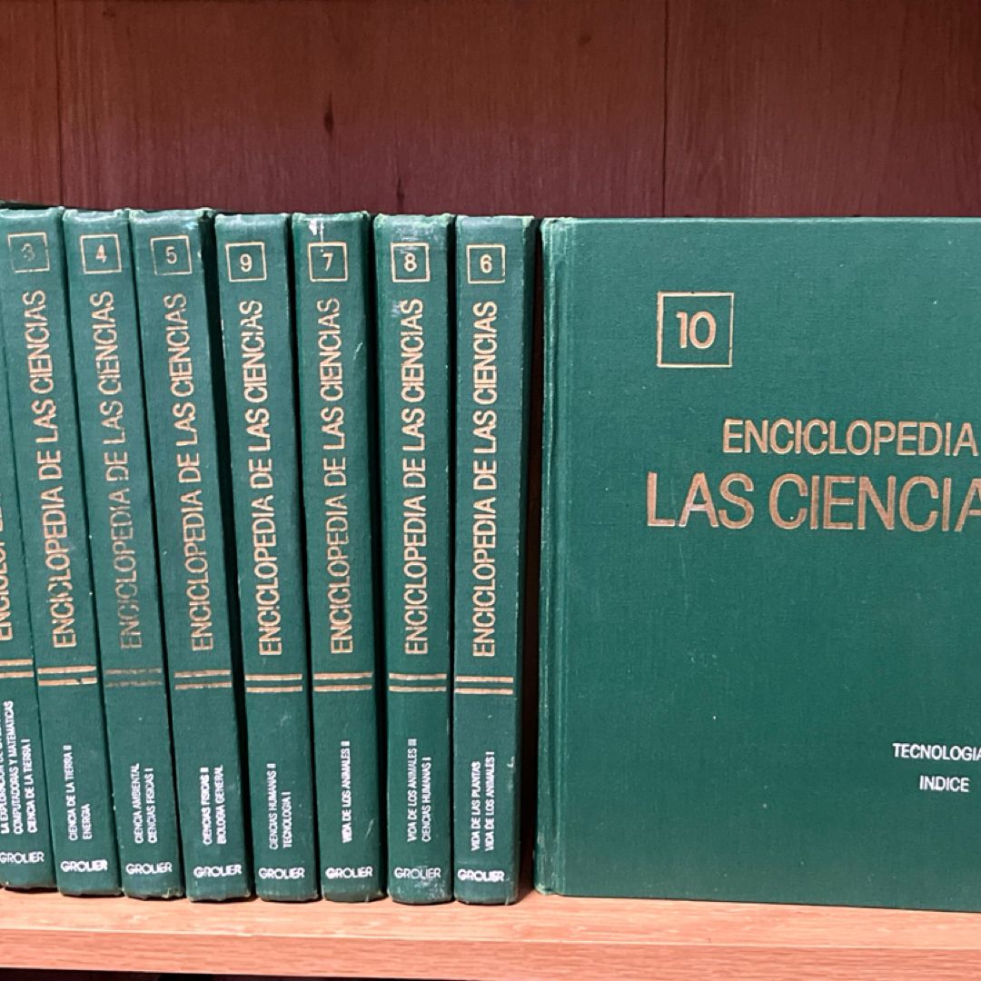 Enciclopedia De La Ciencias Tomo 1 Al 10