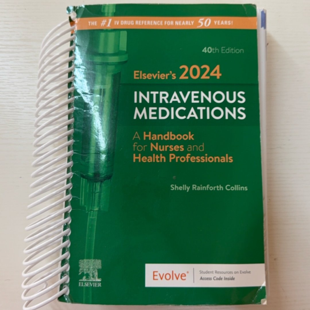 Elsevier's 2024 Intravenous Medications