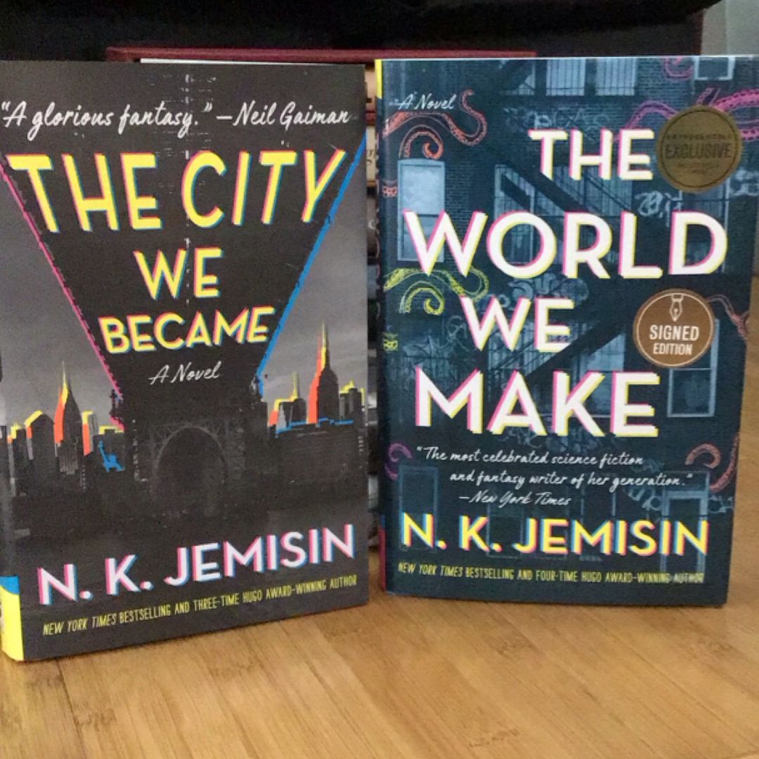 The City We Became & The World We Make (signed)