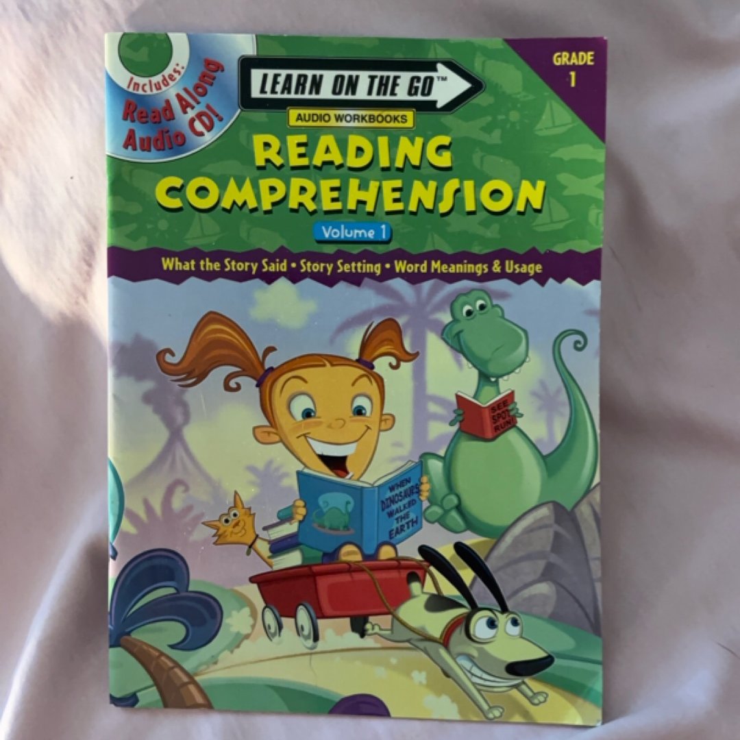 Reading Comprehension Grade 1 (Learn on the Go Audio Workbooks)