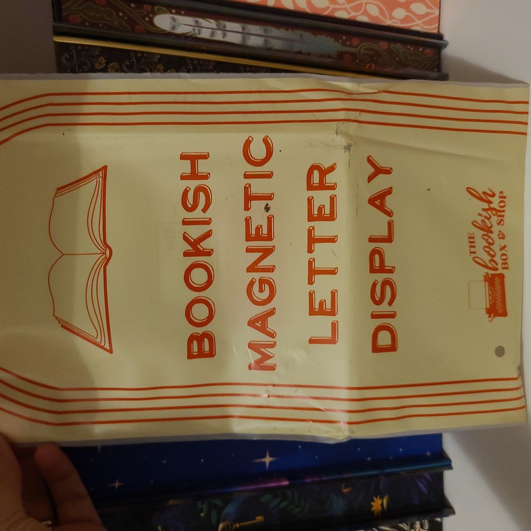Bookish Box Magnetic Letter Display 