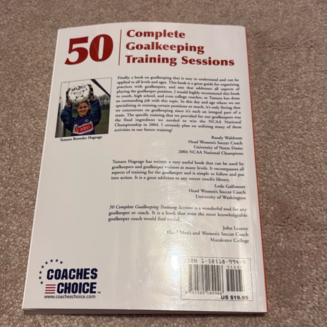 50 Complete Goalkeeping Training Sessions