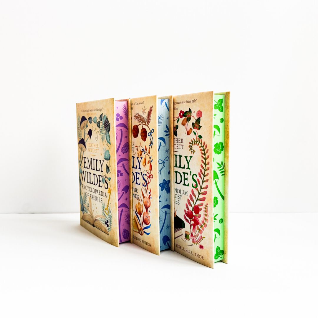 SIGNED Emily Wilde’s Encyclopaedia of Faeries, Emily Wilde’s Map of the Otherlands, Emily Wilde’s Compendium of Lost Tales (Fairyloot Exclusive Editions - includes OVERLAYS!)