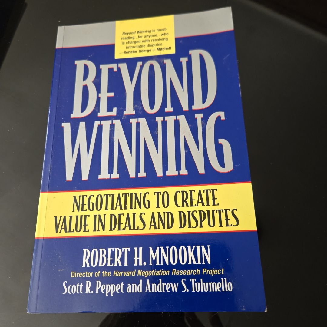 Beyond Winning