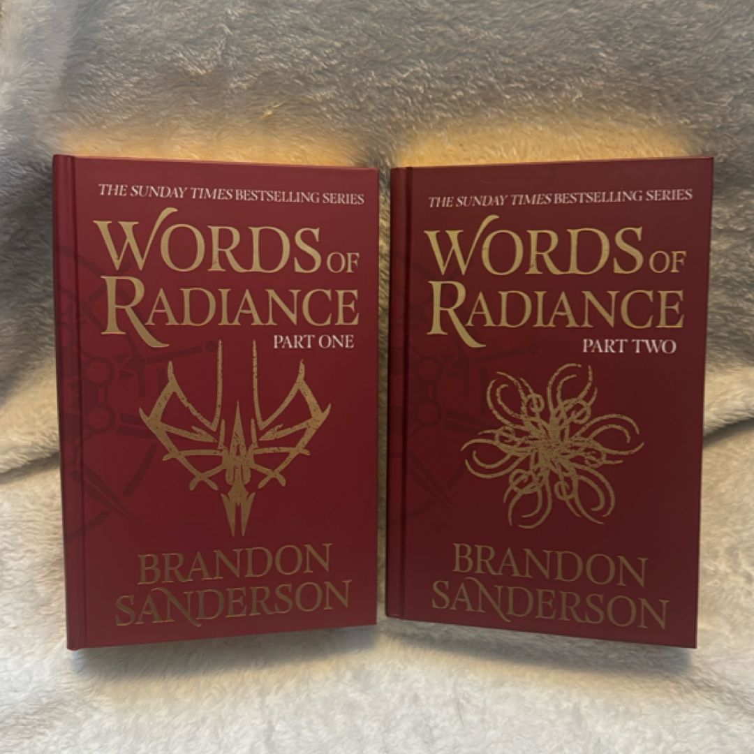 Words of Radiance Part One & Two (Fairyloot Print)
