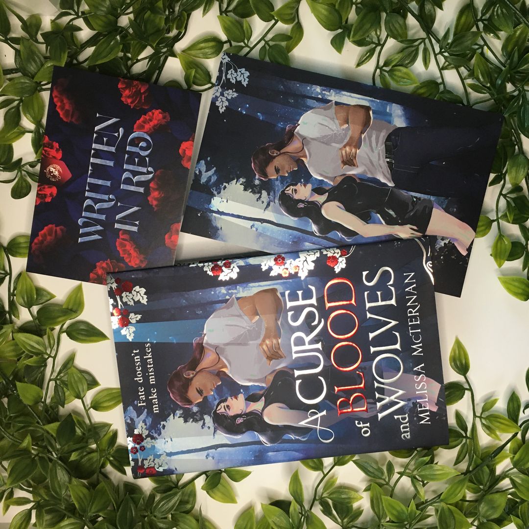 A Curse of Blood and Wolves FairyLoot Romantasy Exclusive SIGNED by Author / Sprayed Edges 