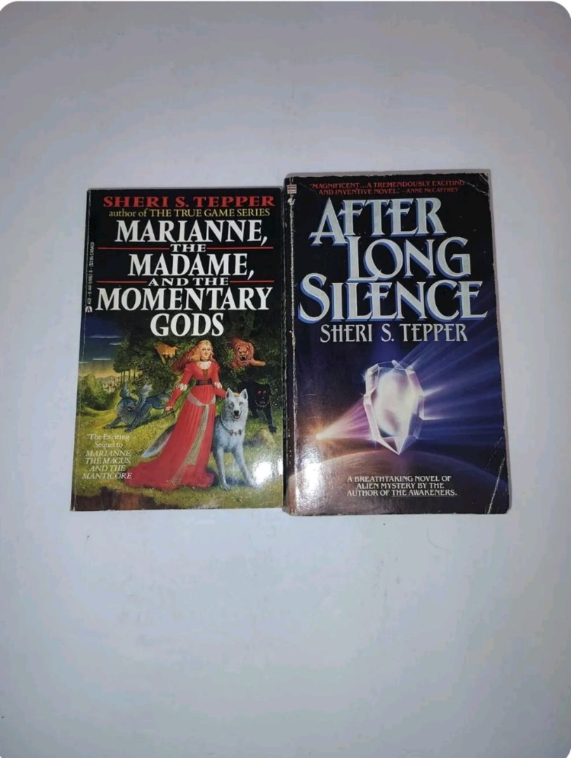 Marianne, the Madame, and the Momentary Gods + After Long Silence by Sheri S. Te