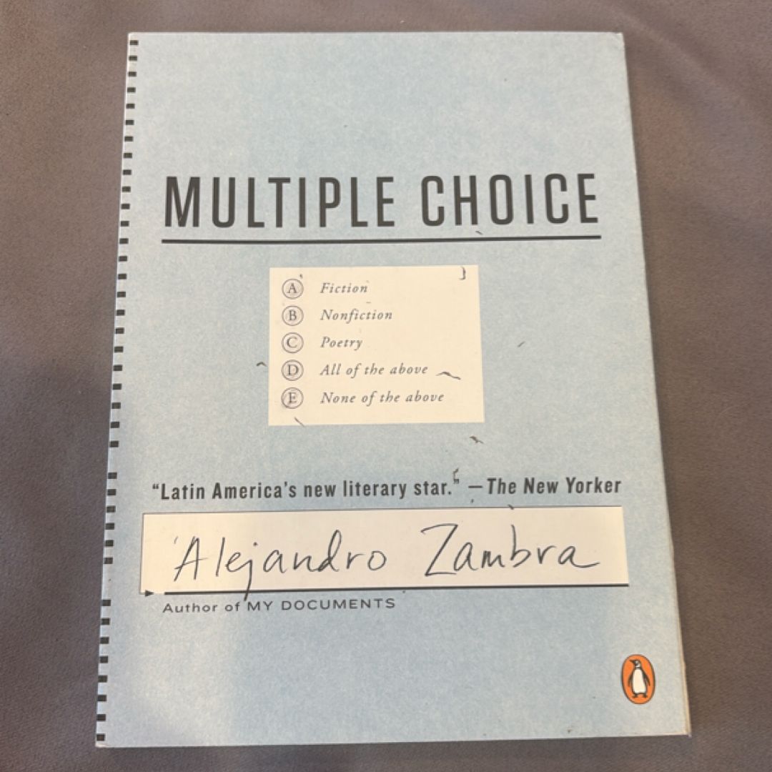 Multiple Choice