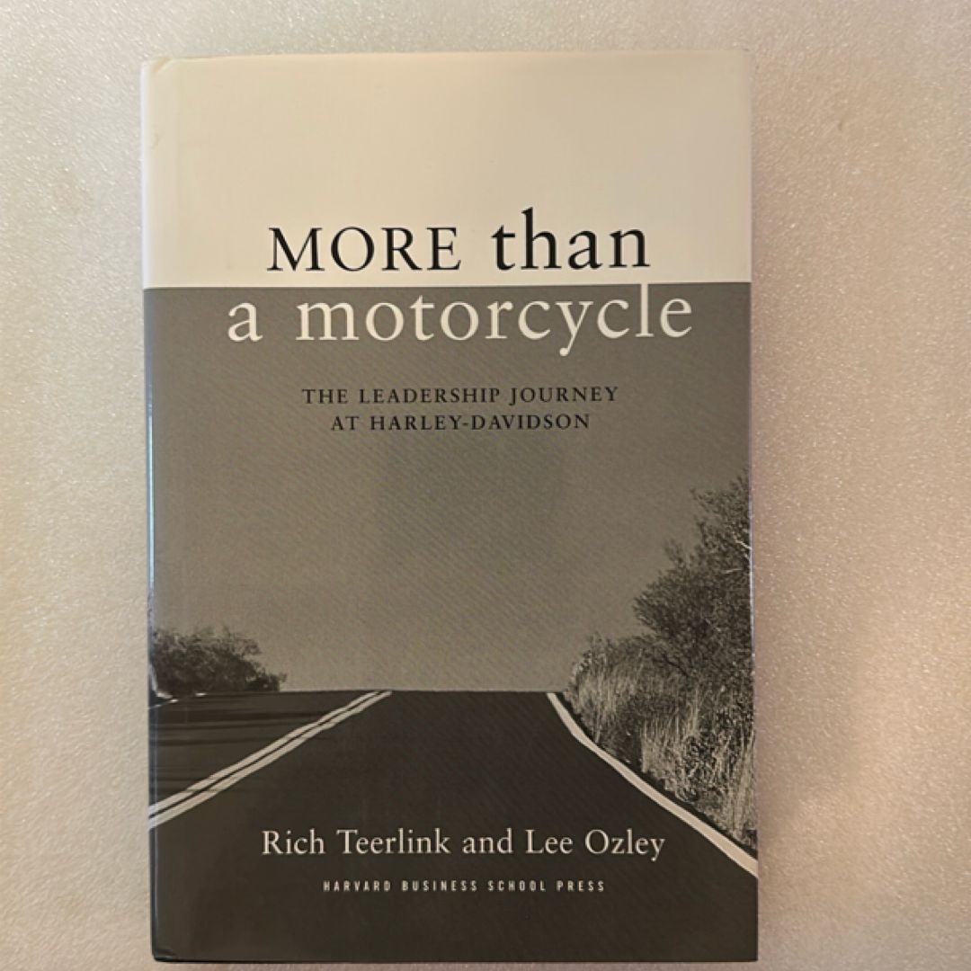 More Than a Motorcycle