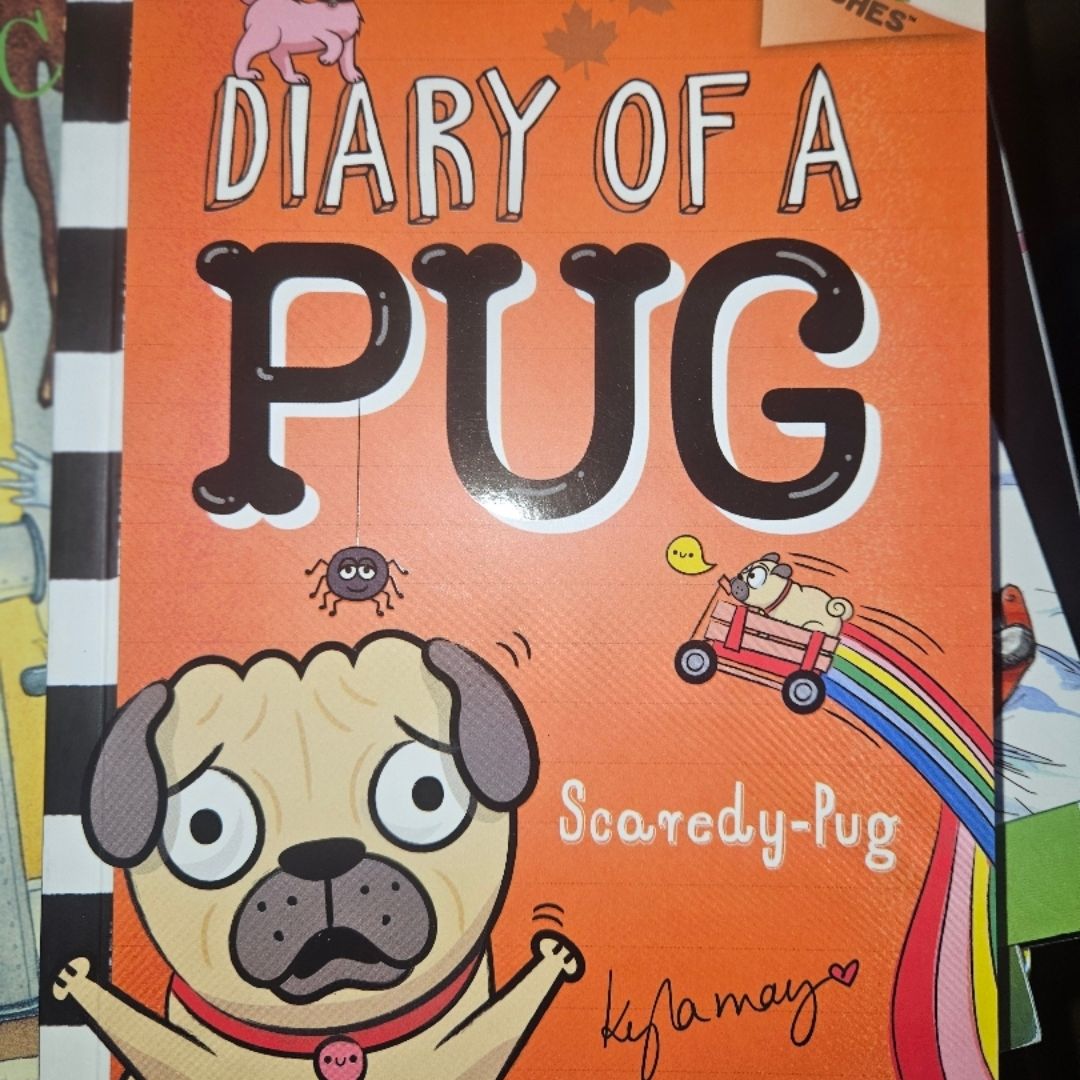 Diary of a pug. Scaredy pug
