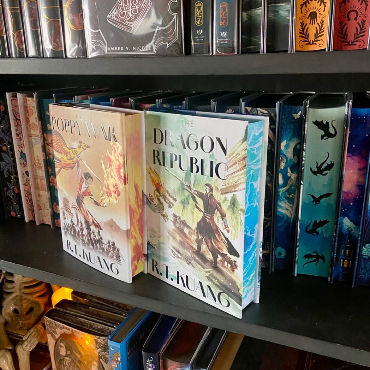 The Poppy War/The Dragon Republic Collector's Eds- R.F. Kuang by R.F ...
