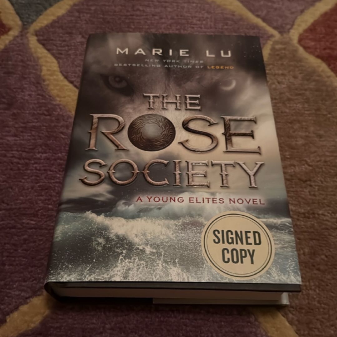 SIGNED! The Rose Society Hardcover
