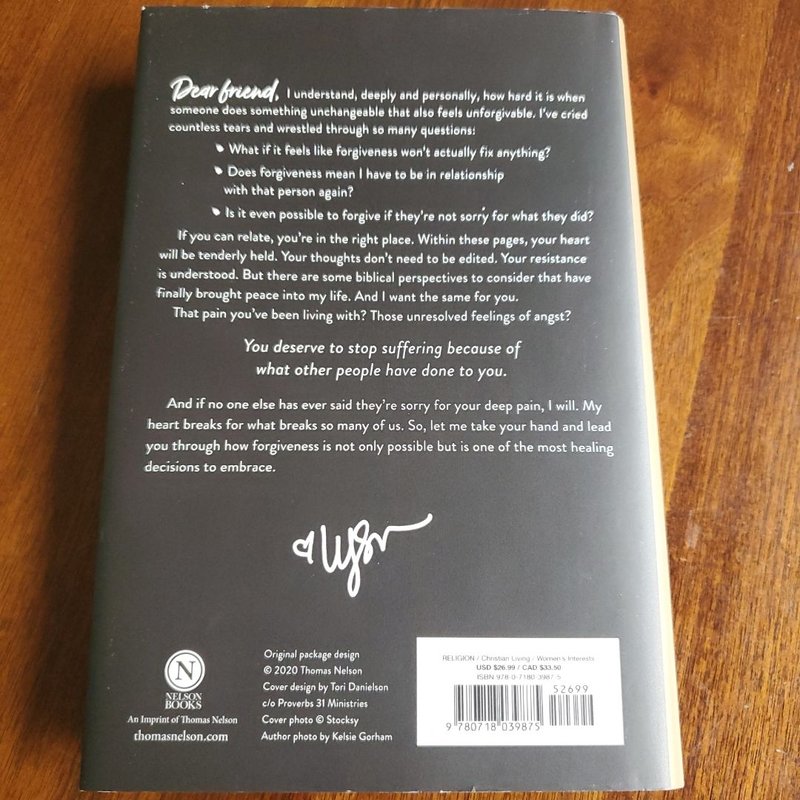 Forgiving What You Can't Forget