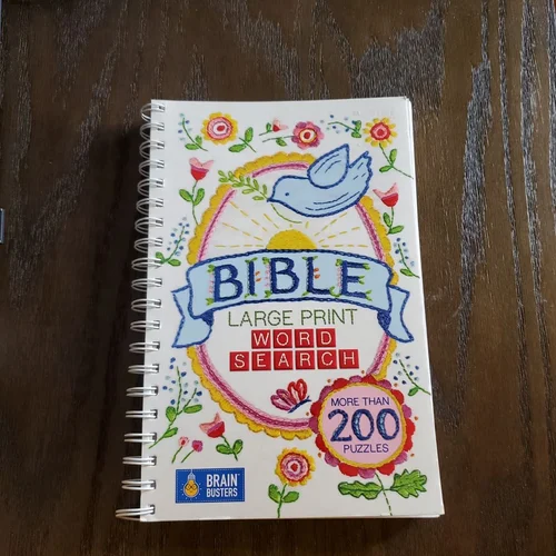 Bible Large Print Word Search