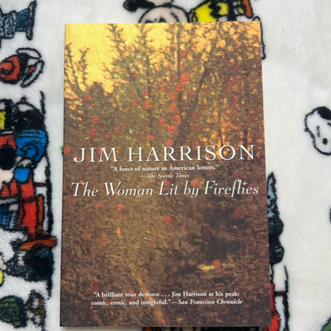 The Woman Lit by Fireflies