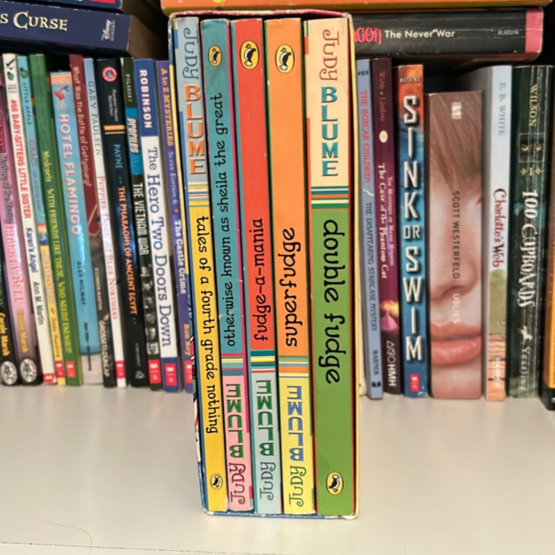 Judy Blume's Fudge Box Set