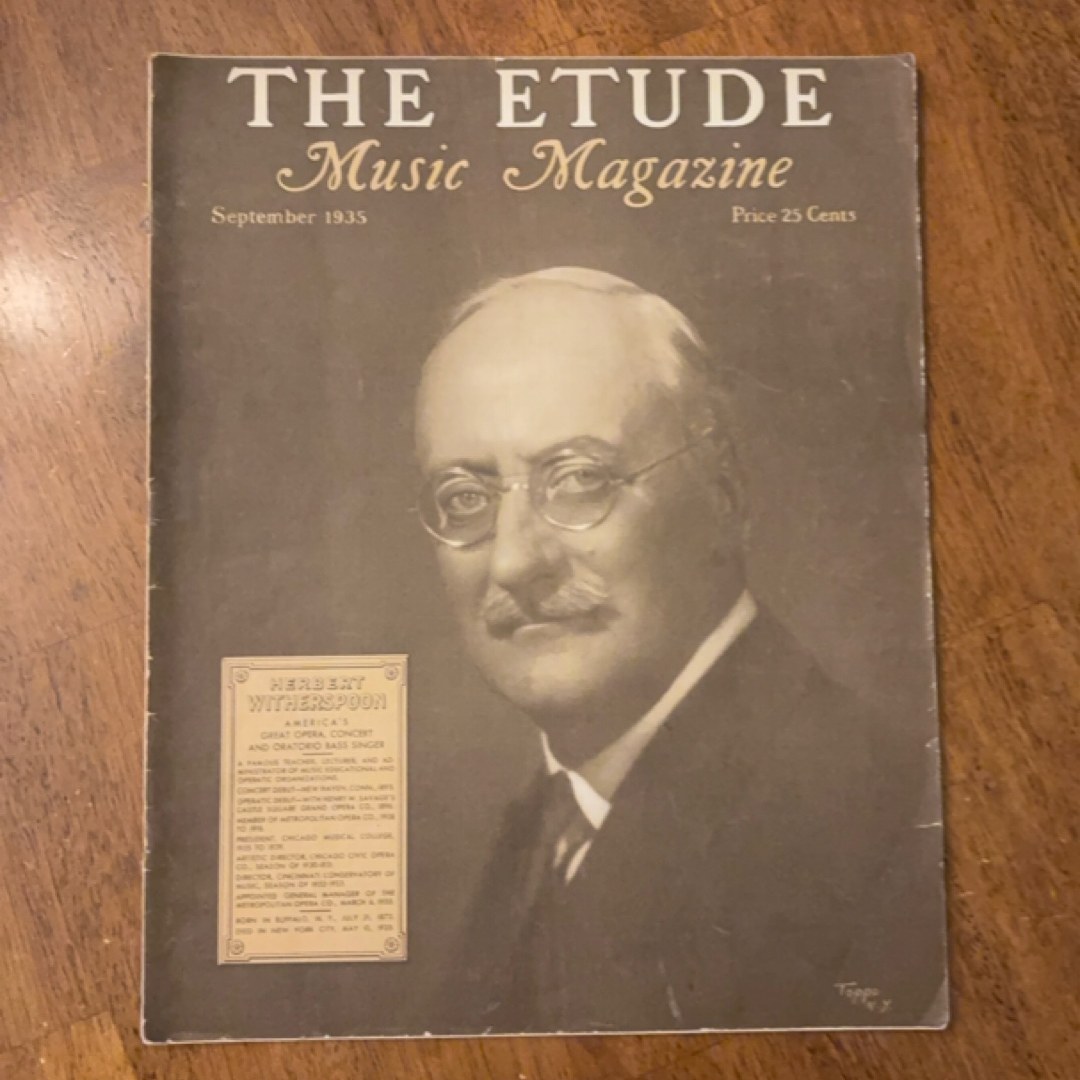 The Etude Music Magazine September 1935