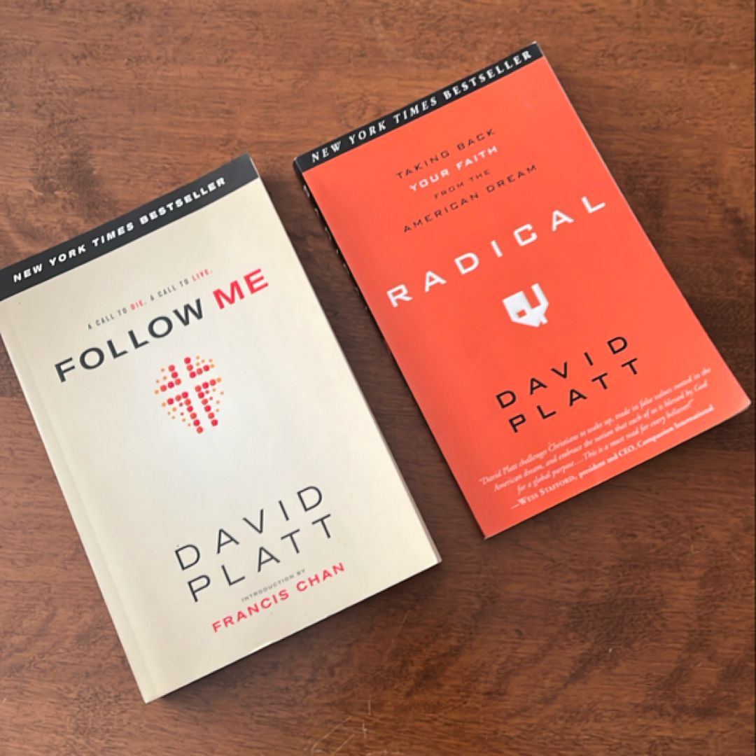 Bundle of 2 David Platt Books