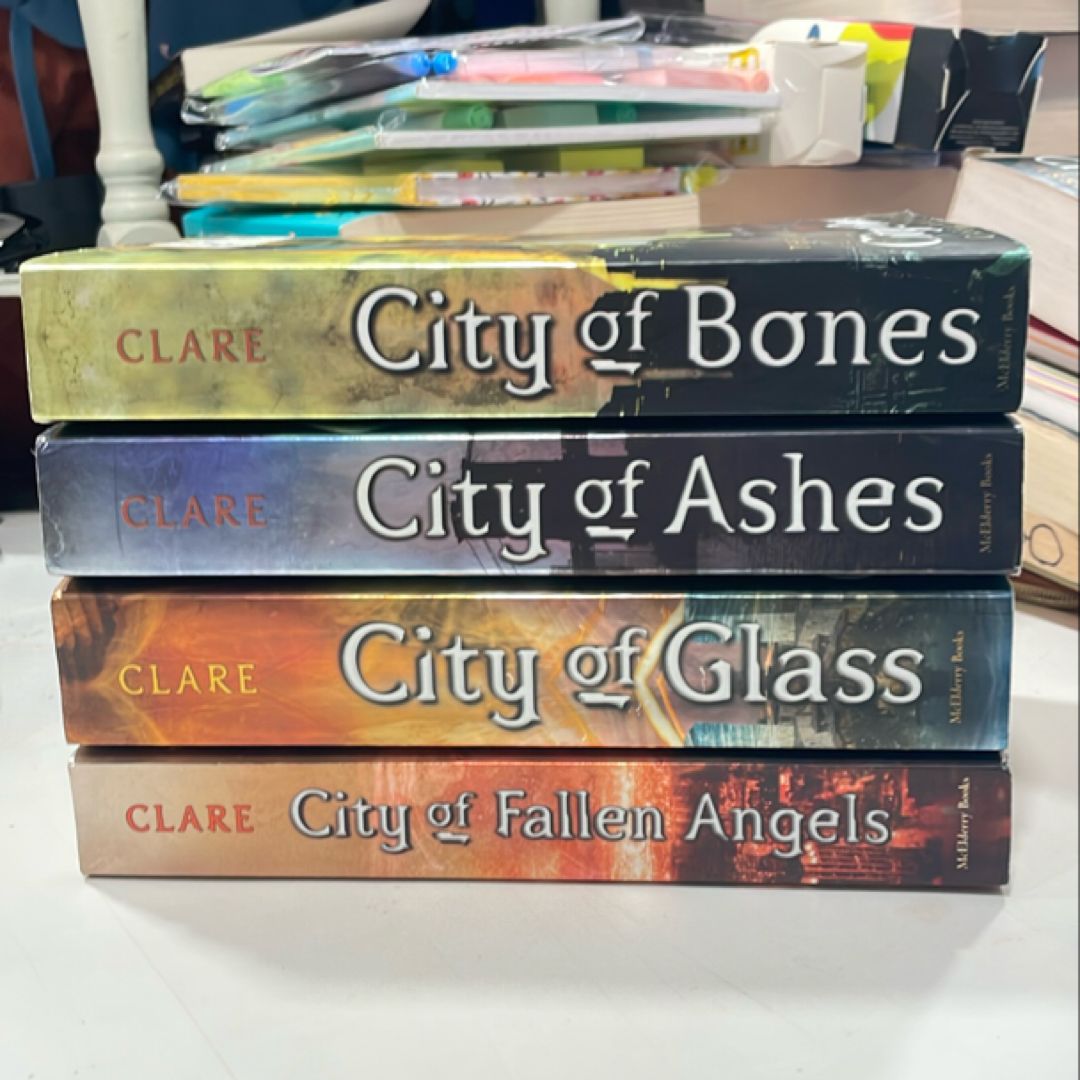 The mortal instruments book 1,2,3,4